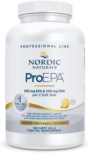 Miniatura 9 de Nordic Naturals ProEPA, Limón - 120 geles blandos - 1210 mg Omega-3 - Fórmula EPA de alta intensidad para un estado de ánimo saludable, salud