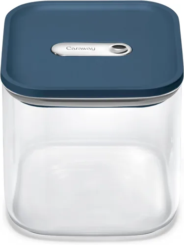 Miniatura 23 de Caraway 1 qt de vidrio Contenedor hermético de almacenamiento de alimentos con tapa – Contenedor de almacenamiento de cocina sin tóxicos, sin BPA