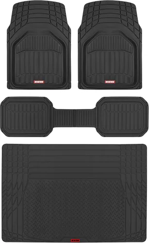 Miniatura 15 de Motor Trend 943-GR FlexTough Defender - Tapetes de piso para coche de próxima generación con contorno profundo y resistentes para coche, SUV, camión
