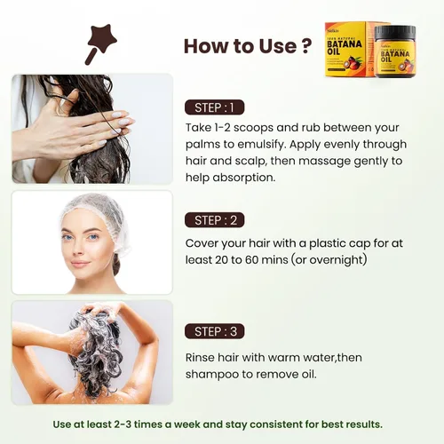 Miniatura 6 de Aceite de batana para el crecimiento del cabello, aceite puro sin refinar para el crecimiento del cabello de Honduras, 100% auténtico y orgánico