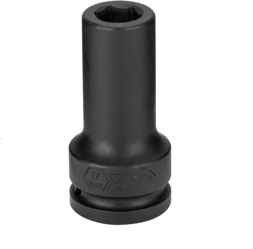 Miniatura 2 de Jetech - Llave de vaso de impacto profundo de 3/4 pulgadas con diseño de 6 puntos, aleación de acero cromo molibdeno tratada térmicamente, métrica