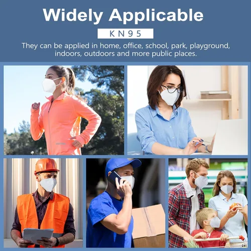 Miniatura 7 de KN95 Face Mask 5-Ply Breathable & Comfortable Filter Safety Mask