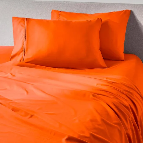 Miniatura 37 de PeachSkinSheets Juego de sábanas de berenjena, nivel de suavidad de 1500 hilos, sábanas refrescantes extra suaves para personas que duermen