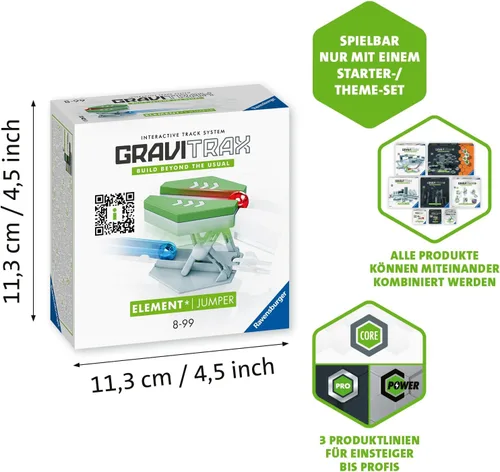 Miniatura 3 de Ravensburger GraviTrax: Accesorio para saltar Juguete STEM para niños de 8 años en adelante Compatible con todos los sistemas GraviTrax Sistema
