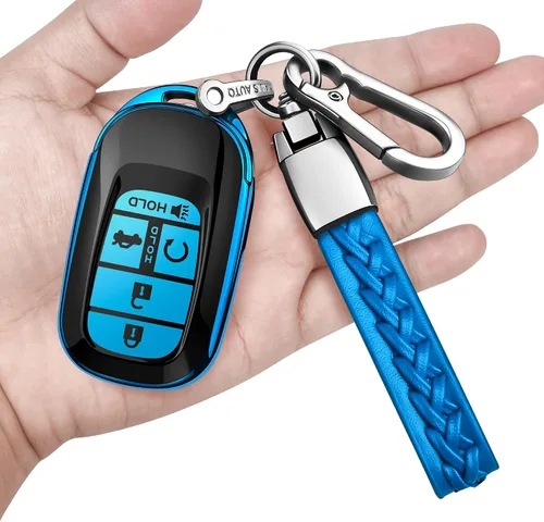 Miniatura 15 de Funda para llavero Honda con llavero TPU suave de protección de 360 grados para Accord Civic HR-V CR-V Pilot Passport Sport SI EX EX-L Touring 2022