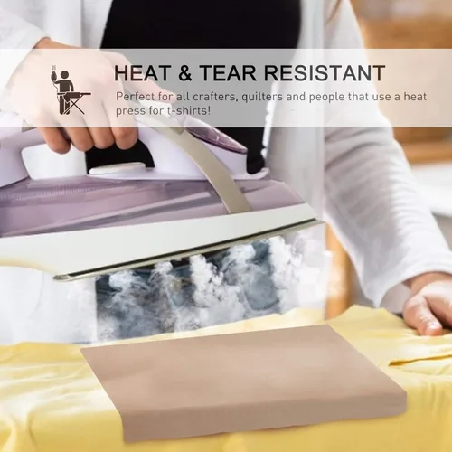 Miniatura 7 de Paquete de 3 hojas de teflón para prensa de calor, papel de transferencia de calor de 12 x 16 pulgadas para camisetas prensa de calor, tapete