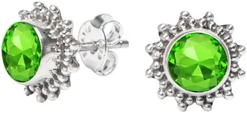 Miniatura 3 de Aretes tipo dormilona hechos a mano de plata de ley 925 para mujeres y niñas, regalos de Navidad