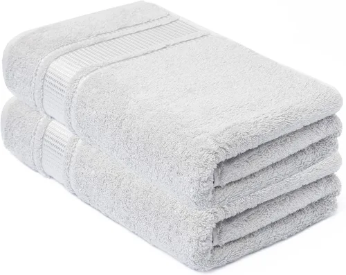 Miniatura 12 de Melissa Linen Toallas de Punta de Dedos Paquete de 4, 100% Algodón Turco, Toallas de Mano Pequeñas para Cuerpo y Cara, 12 x 18 pulgadas, Suaves