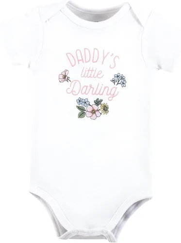 Miniatura 403 de Hudson Baby baby-girls Cotton Bodysuits 3-pack