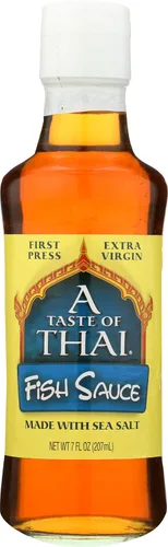 Taste Of Thai - Salsa de pescado hecha con sal marina, 7 onzas líquidas (paquete de 6)