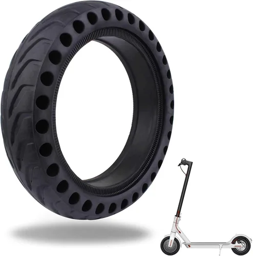 MMG Neumático sólido de 8.5 x 2 pulgadas de repuesto para scooter eléctrico de cercanías Xiaomi M365 Mi - Diseño resistente a prueba de pinchazos
