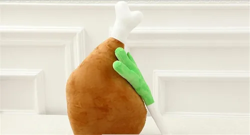 Miniatura 3 de Cojín de Pollo Cojín de Suelo Cojín Decorativo Cervical Cojín de Sofá Cojín de Lectura Cojín de Coche (Cebolla China Verde, 45 cm)