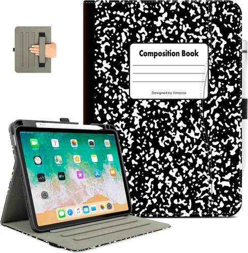 Miniatura 20 de Vimorco Estuche de Cuero para iPad Air 4ª/5ª 10.9, para iPad Air 11 6ª M2, para iPad Pro 11 pulgadas 4ª/3ª/2ª/1ª Generación, Soporte para Lápiz, Asa