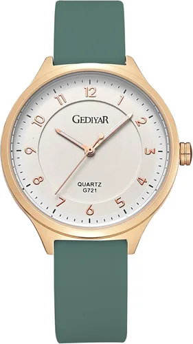 Waterproof Women's Nursing Wrist Watch, Easy Read Dial, Rubber Silicone Band Analog Quartz Casual Fashion Sport Watch Gift for Nurse Ladies Teachers