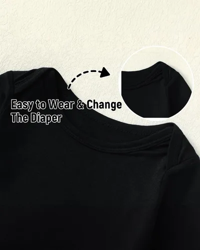 Miniatura 4 de DEFAHN 2 unids de bambú bebé mamelucos unisex Onsies sólido manga corta bebé body 0-24 meses