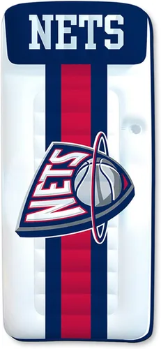 Poolmaster NBA - Tumbona inflable grande para colchón de piscina Redes de Nueva Jersey