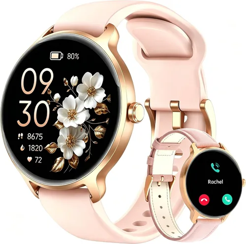 Miniatura 10 de Smart Watch for Women Men, 1.27" HD AMOLED Stylish Smartwatch (Answer/Call) for iPhone/Android/Samsung, Fitness Tracker with 120+ Sport Modes, Heart
