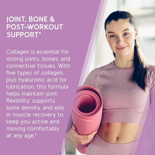 Miniatura 4 de BioEmblem Beauty Collagen - Complejo de colágeno múltiple, ácido hialurónico, vitamina C y biotina, fuentes de membrana bovino, pescado, caldo
