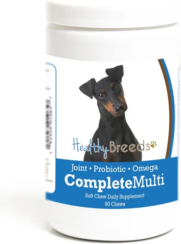 Miniatura 310 de Healthy Breeds Pug todo en uno multivitamínico suave masticable 60