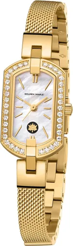 Miniatura 7 de Golden Maple Watches for Women, Small Oval Stainless Steel Case, Mother fo Pearl Dial, Dainty Ladies Watches, Luxury Gifts for Her