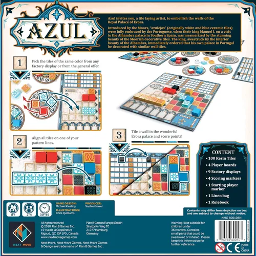 Miniatura 2 de Juego de mesa Azul, de Plan B Games (idioma español no garantizado)