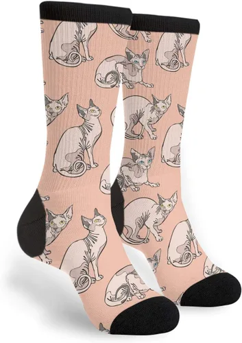 Miniatura 5 de Calcetines de tubo divertidos para hombres y mujeres, calcetines deportivos casuales para hombre y mujer