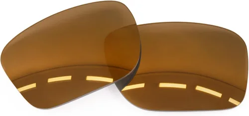 Lentes de repuesto polarizadas de 0.063 in para gafas de sol Oakley Holbrook Family, Tungsteno Oro - Policarbonato Polarizado, talla única