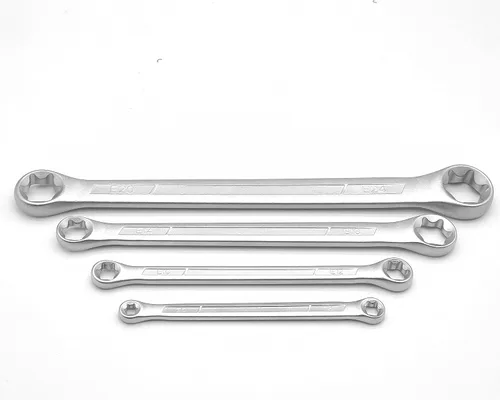 Miniatura 6 de Juego de llaves de caja TRX-Star E-Torx de 4 piezas, E6 E8 E10 E12 E14 E18 E20 E24 Torx Juego de llaves Torx, juego de llaves de doble extremo