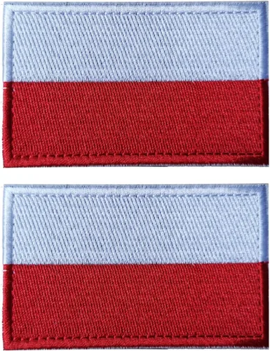 Miniatura 78 de 2 parches de bandera de Japón de AliPlus bordados tácticos militares moral parche apliques gancho y bucle