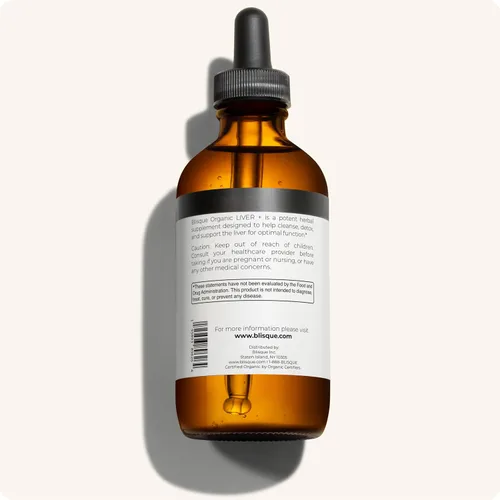 Miniatura 9 de Blisque Suplemento orgánico de apoyo hepático complejo para desintoxicar, limpiar y reparar el hígado Aprobado por médicos Ingredientes