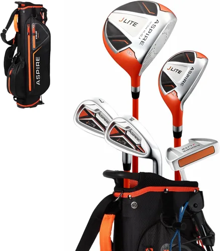 Miniatura 11 de Aspire X-Lite Super Performance Junior Golf Club Set - Right-Handed Kids Golf Set with Driver, Hybrid, 7 Iron, Putter, Stand Bag & Headcovers