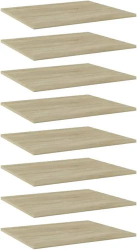 Miniatura 56 de Tableros de estantería 8 piezas, tablones de repuesto para estantería, estante de madera, estante de melamina, madera sin terminar, para renovar