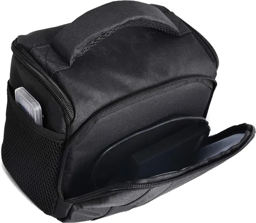 Miniatura 7 de FOSOTO Funda impermeable (con cubierta de lluvia) para cámara de hombro compatible con Nikon D5600 D750 D3300 Canon Rebel SL2 T7i EOS 80D 60D Sony