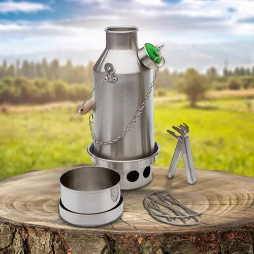 Miniatura 3 de Juego de cocina pequeño para Trekker Kelly Kettle - Olla de 16 oz (.47 ltr)
