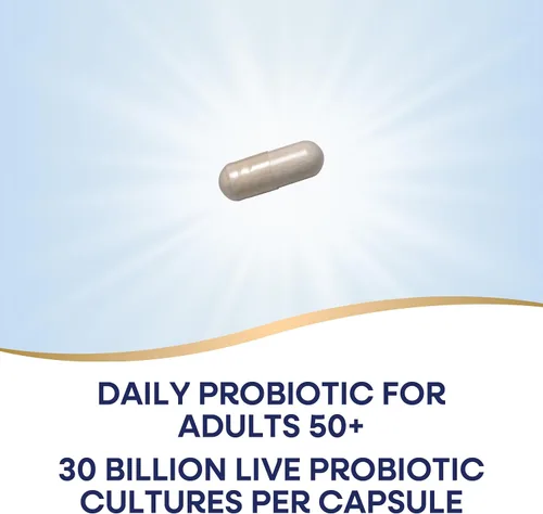 Miniatura 3 de Nature's Way Fortify Probiótico diario para hombres y mujeres de 50 años, 30 mil millones de cultivos vivos, colon, digestivo e inmunitario*