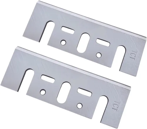 Miniatura 6 de FOXBC Cuchillas cepilladoras de 3-1/4 pulgadas 82mm de carburo TCT de reemplazo para Makita N1900B, KP0810, XPK01, DeWalt D26676, DW6655, DW680