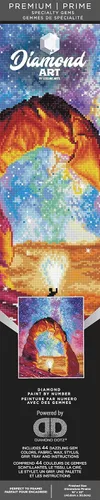 Miniatura 2 de DIAMOND ART BY LEISURE ARTS Arco natural, 16 x 20 pulgadas, kits avanzados de pintura de diamantes para adultos, arte para adultos, kit, pintura