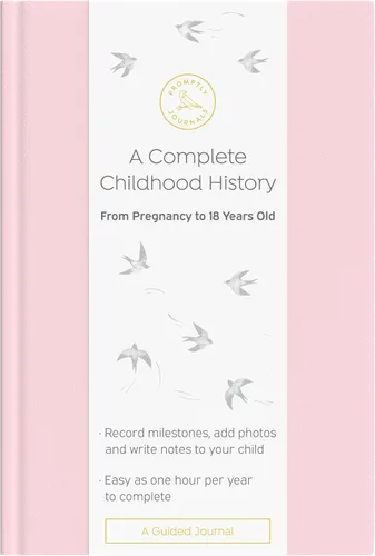 Miniatura 14 de Promptly Journals, Una historia completa de la infancia: desde el embarazo hasta los 18 años (Aloe Green, Leatherette) Libro para bebés y diario