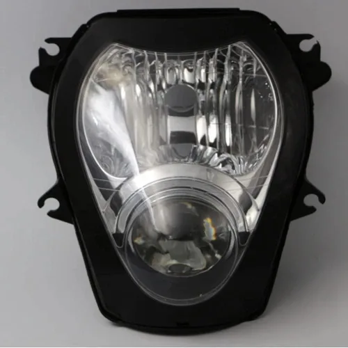 Miniatura 20 de Conjunto de faros delanteros de motocicleta compatible con Honda CBR1000RR 2004 2005 2006 2007 motocicleta plástico faro delantero faro delantero