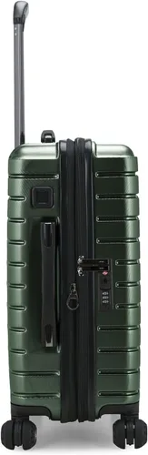 Miniatura 3 de Traveler's Choice Archer - Maleta de policarbonato de lado duro, Verde, Equipaje de mano, 21 pulg.