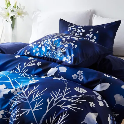 Miniatura 4 de Cupocupa Juego de funda de edredón de tamaño individual, diseño floral bohemio, juego de funda de edredón para cama de tamaño individual, ropa