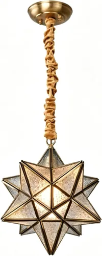 Miniatura 11 de Luces colgantes de globo de cristal, 1 luz, lámpara colgante de isla de cocina, estilo moderno de mediados de siglo, candelabro dorado de granja