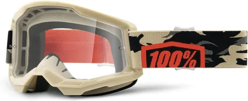 Miniatura 21 de 100% STRATA 2 Goggles – Gafas deportivas para motocross y ciclismo de montaña – Gafas para ciclistas – Gafas de motocross para hombre