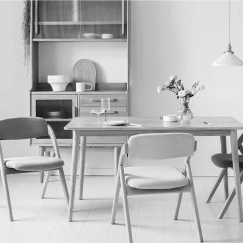Miniatura 5 de Sillas plegables muebles de madera para restaurante de casa, ordenador de escritorio, cafetería, salón, silla de salón con carga fuerte