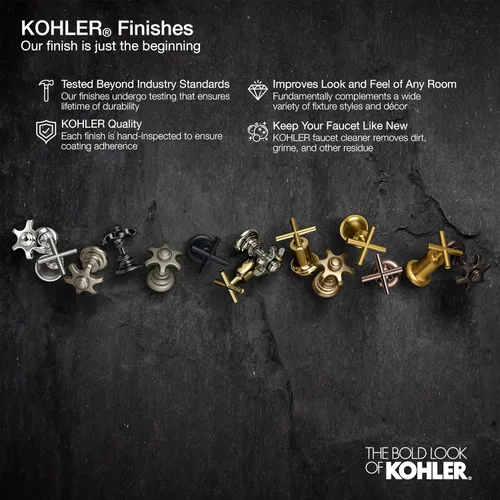Miniatura 2 de KOHLER TS28127-4G-BL Venza Rite-Temp - Kit de molduras para bañera y ducha, 1.75 GPM, negro mate