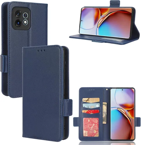 Miniatura 134 de Funda de piel sintética compatible con Motorola Moto E22 4G, funda de piel sintética compatible con Motorola Moto E22i 4G, color negro