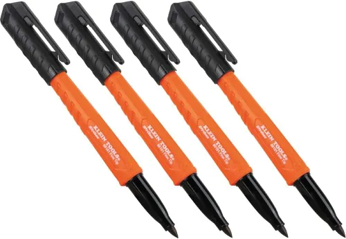Miniatura 16 de Klein Tools 8610112 Skribes Marcadores Permanentes de Punta Fina, Tinta de Grado Profesional, Marcador Multisuperficie para Sitios de Trabajo