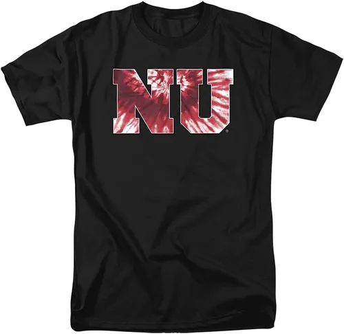 Miniatura 9 de University of Nebraska Camiseta unisex oficial de Huskers para adultos Gris Carbón jaspeado