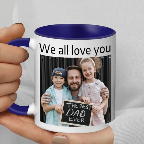 Miniatura 6 de Taza personalizada con texto de logotipo de imagen, taza de café personalizada, tazas personalizadas para café, con foto, taza de café