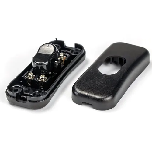 Miniatura 2 de Paquete de 2 interruptores de cable en línea, interruptor de control de lámpara de encendido/apagado para dormitorio, lámpara de mesa, cable